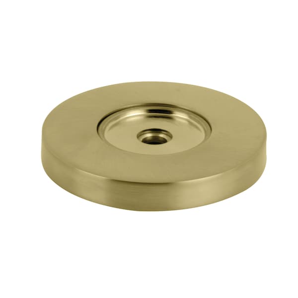 GDRF814127 Laurel 1-1/4" Grab Bar Flange, Brushed Brass